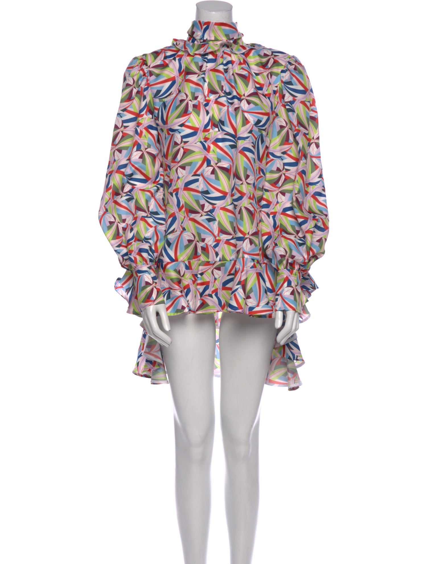 Adeam Printed Mini Dress