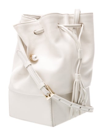Adeam Faux Pearl Bucket Bag