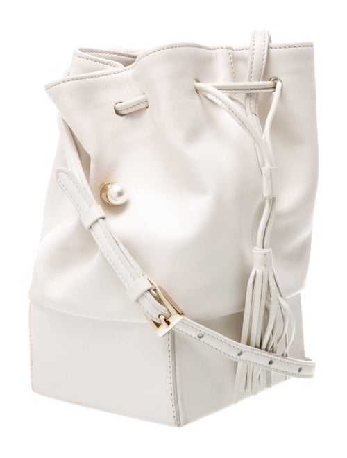Adeam Faux Pearl Bucket Bag
