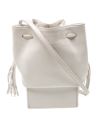 Adeam Faux Pearl Bucket Bag