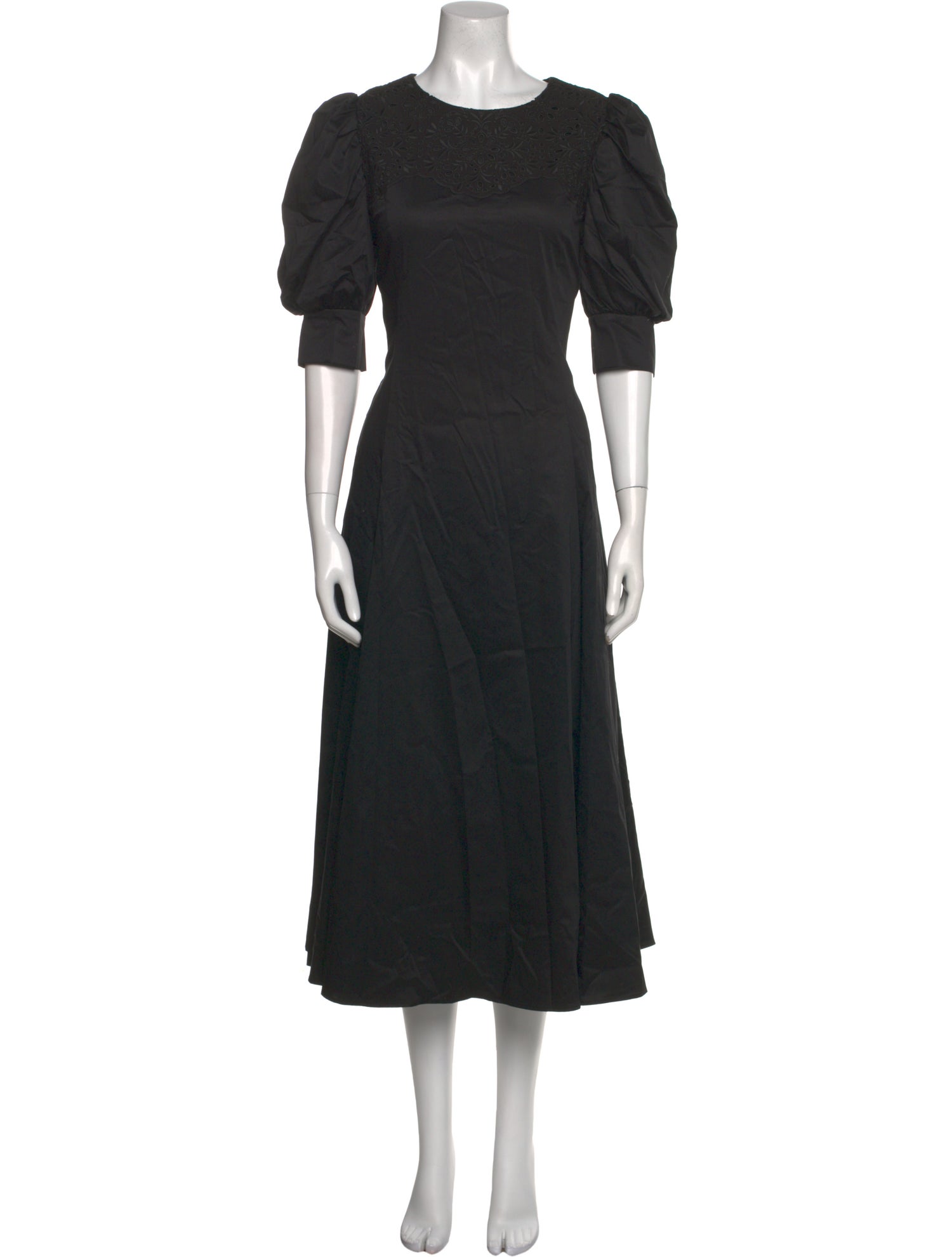 Adeam Crew Neck Long Dress