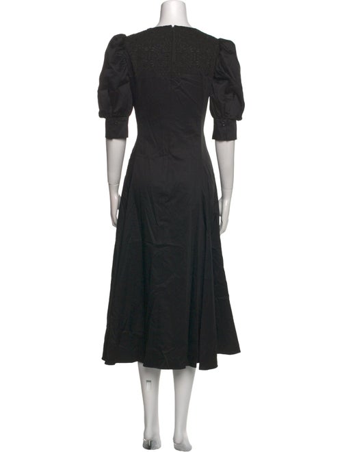 Adeam Crew Neck Long Dress