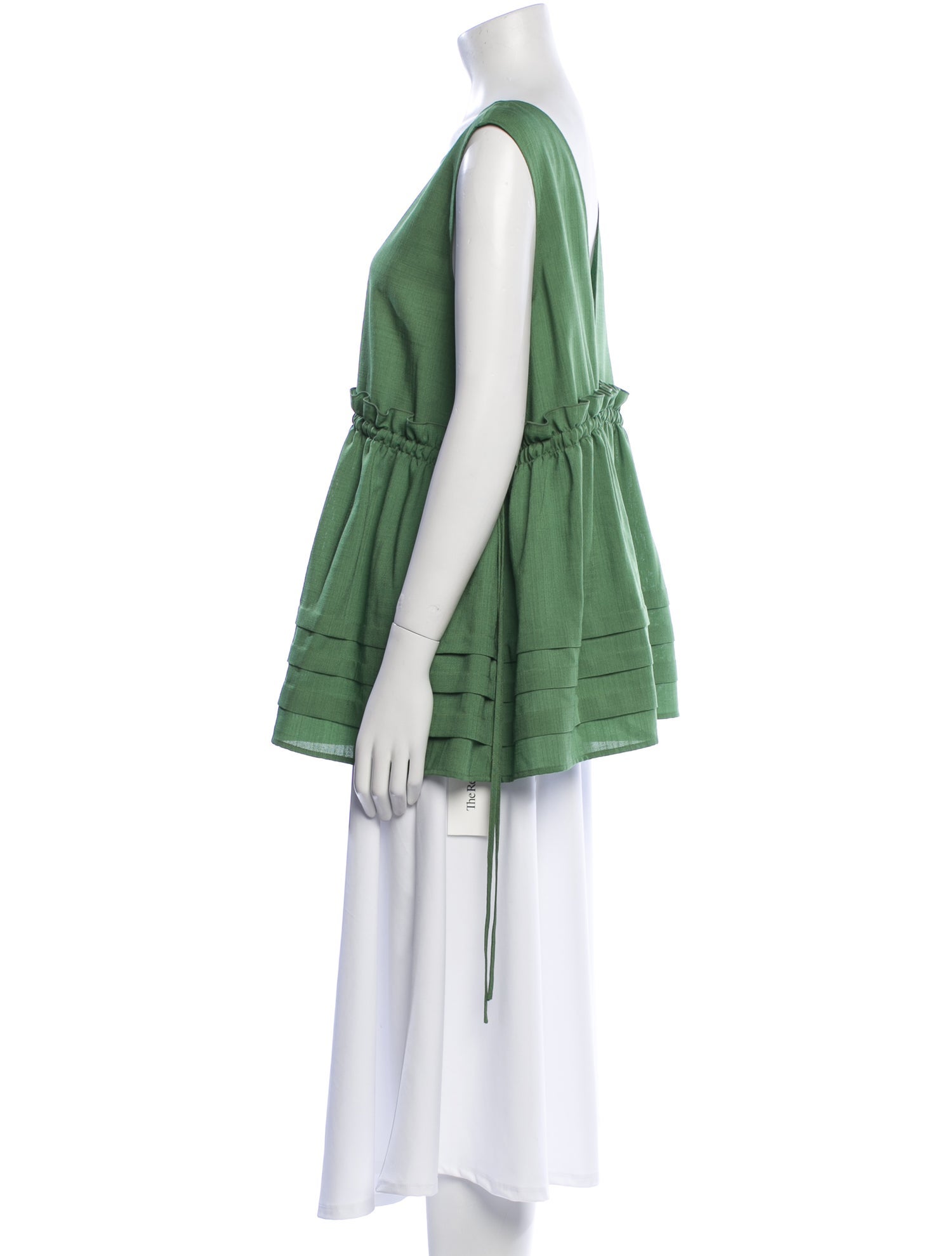 Adeam Scoop Neck Sleeveless Tunic