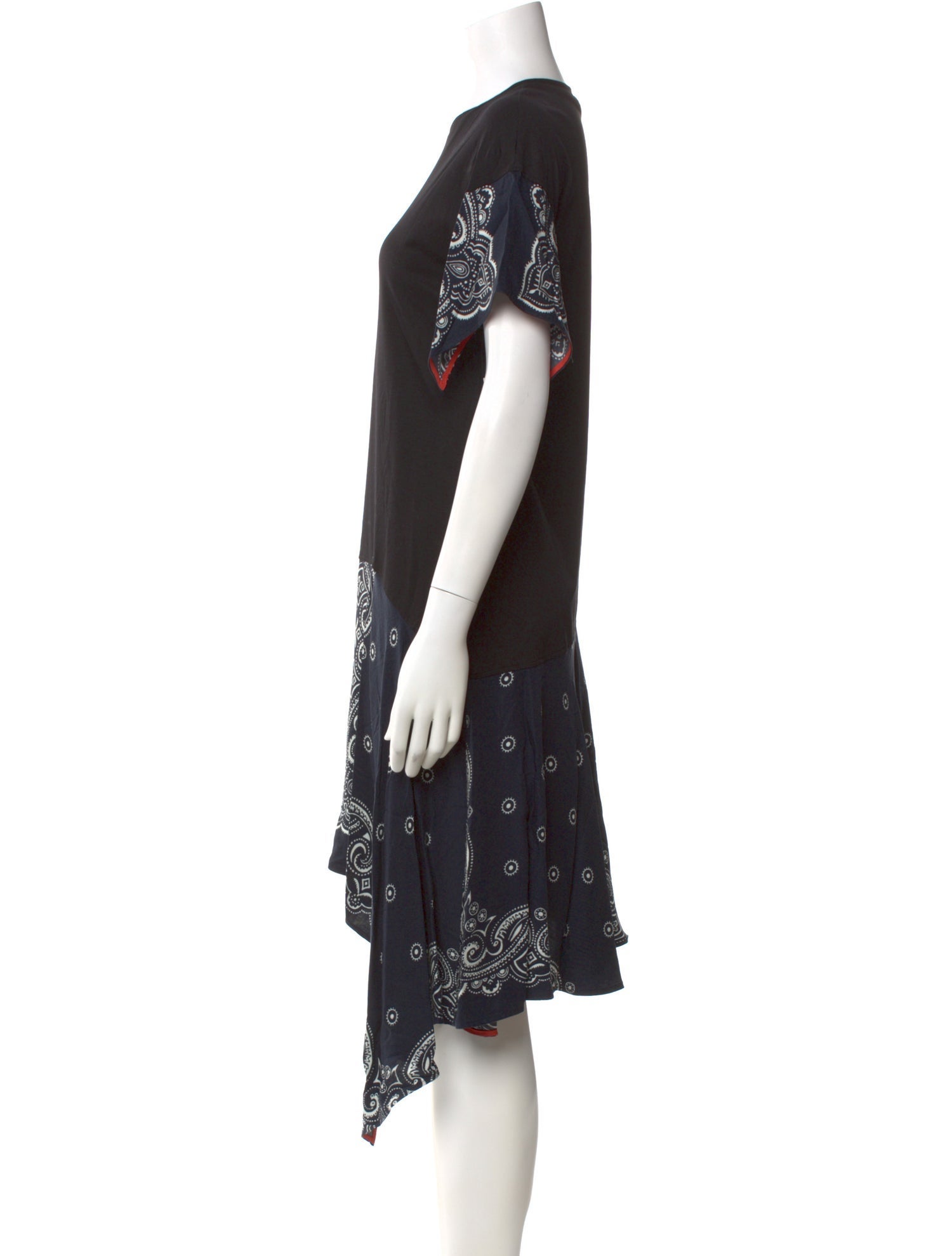 Adeam Printed Long Dress