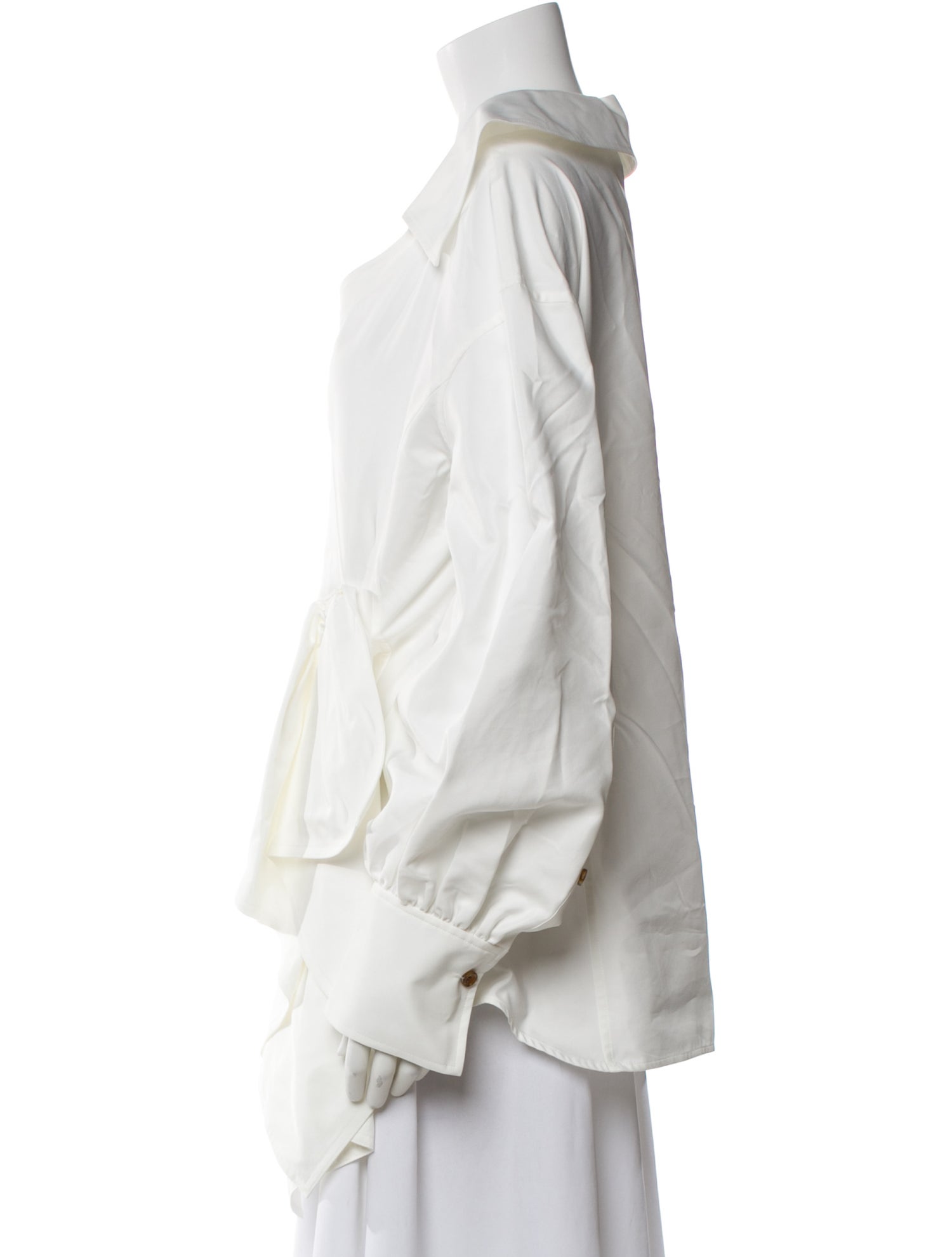 Adeam V-Neck Long Sleeve Tunic