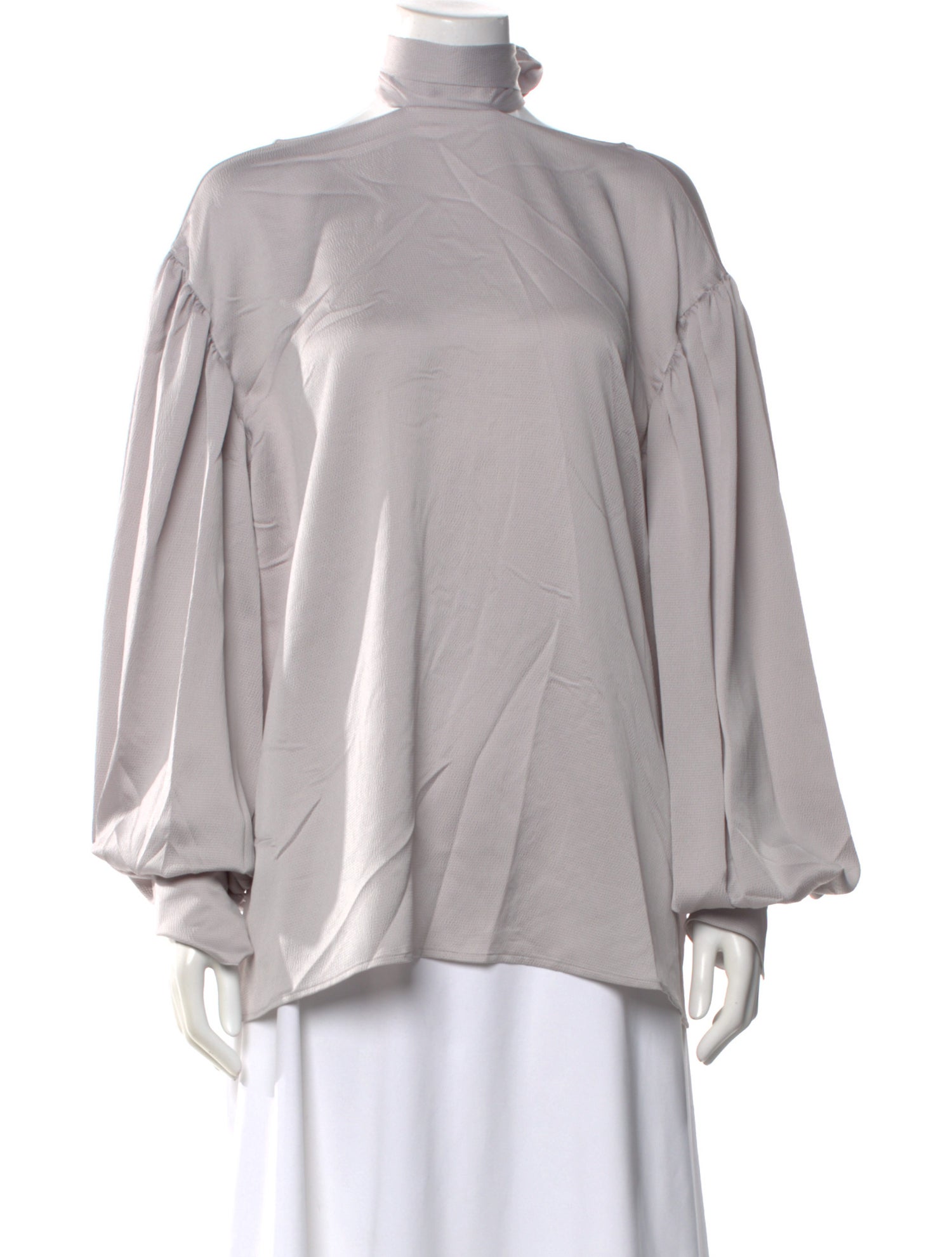 Adeam Turtleneck Long Sleeve Blouse