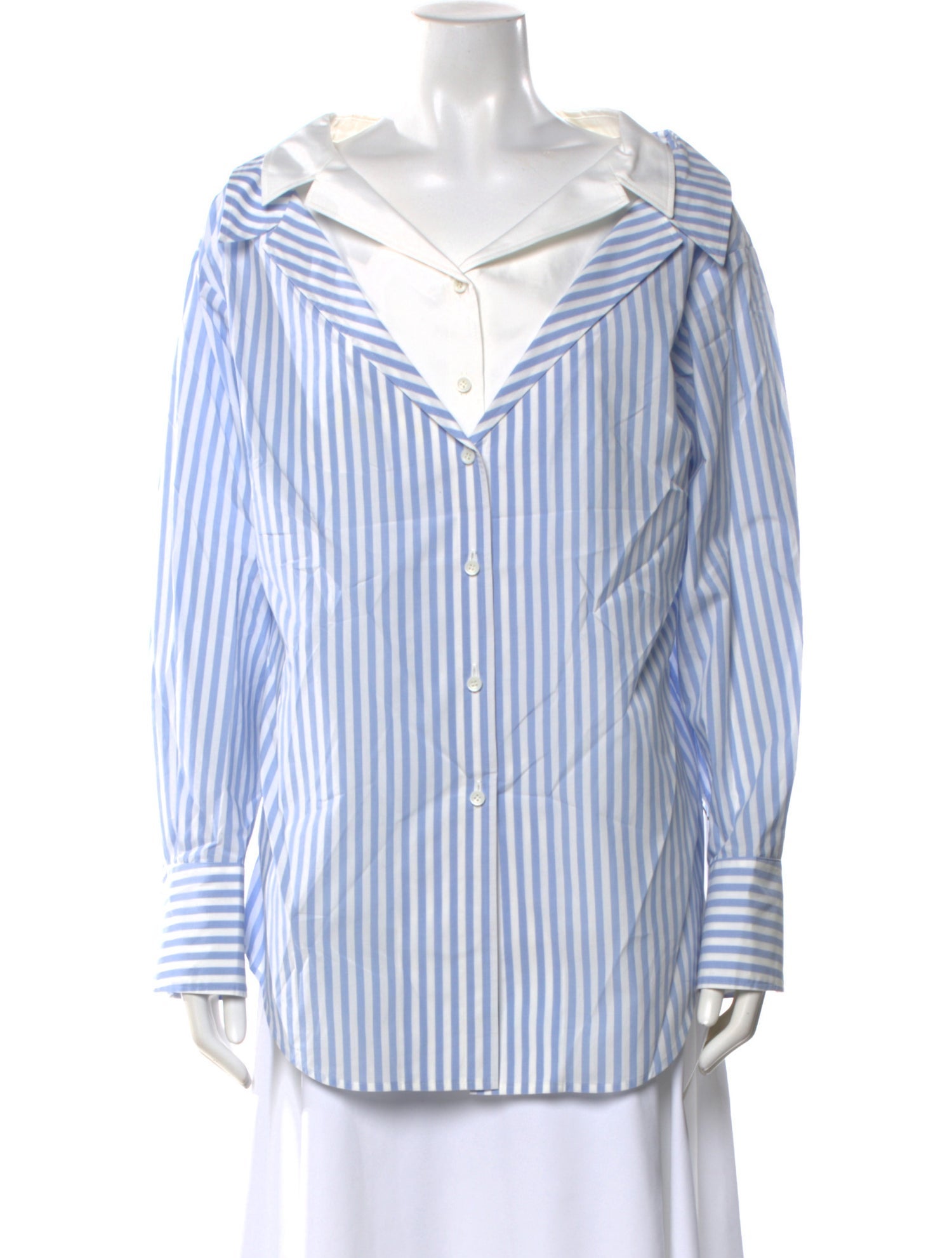 Adeam Striped V-Neck Tunic w/ Tags