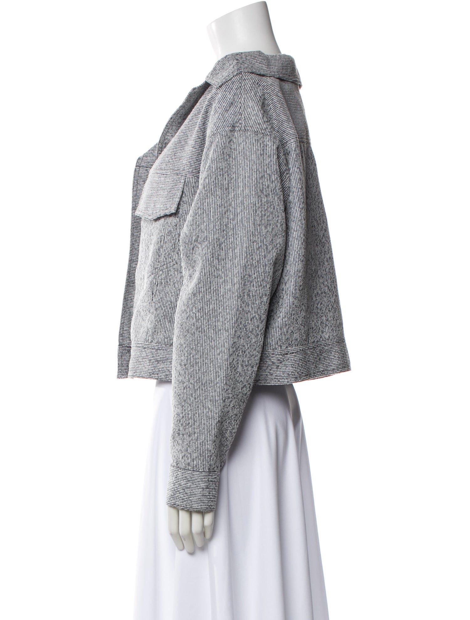 Adeam Striped Jacket