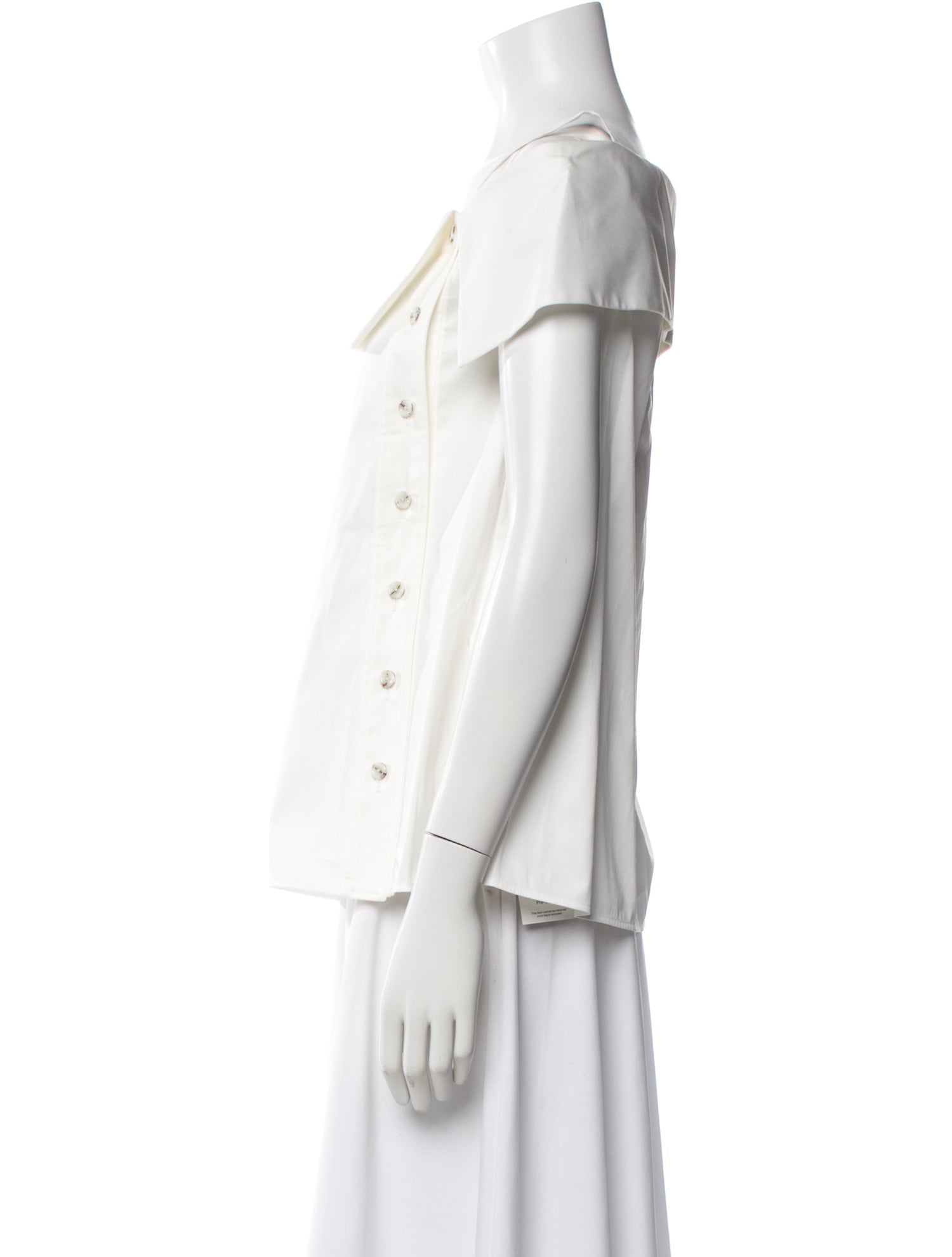 Adeam One-Shoulder Short Sleeve Blouse w/ Tags