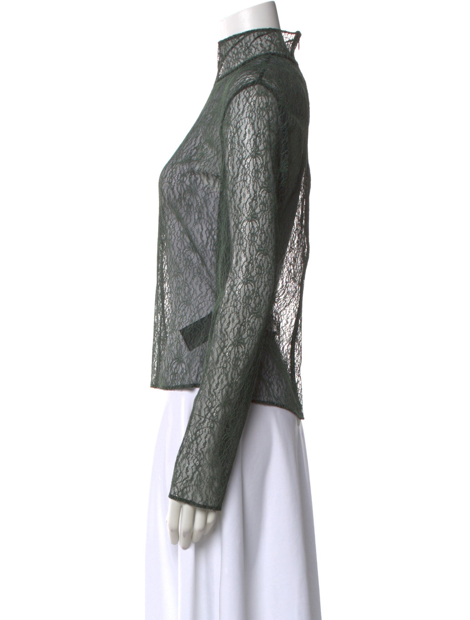Adeam Nylon Turtleneck Top