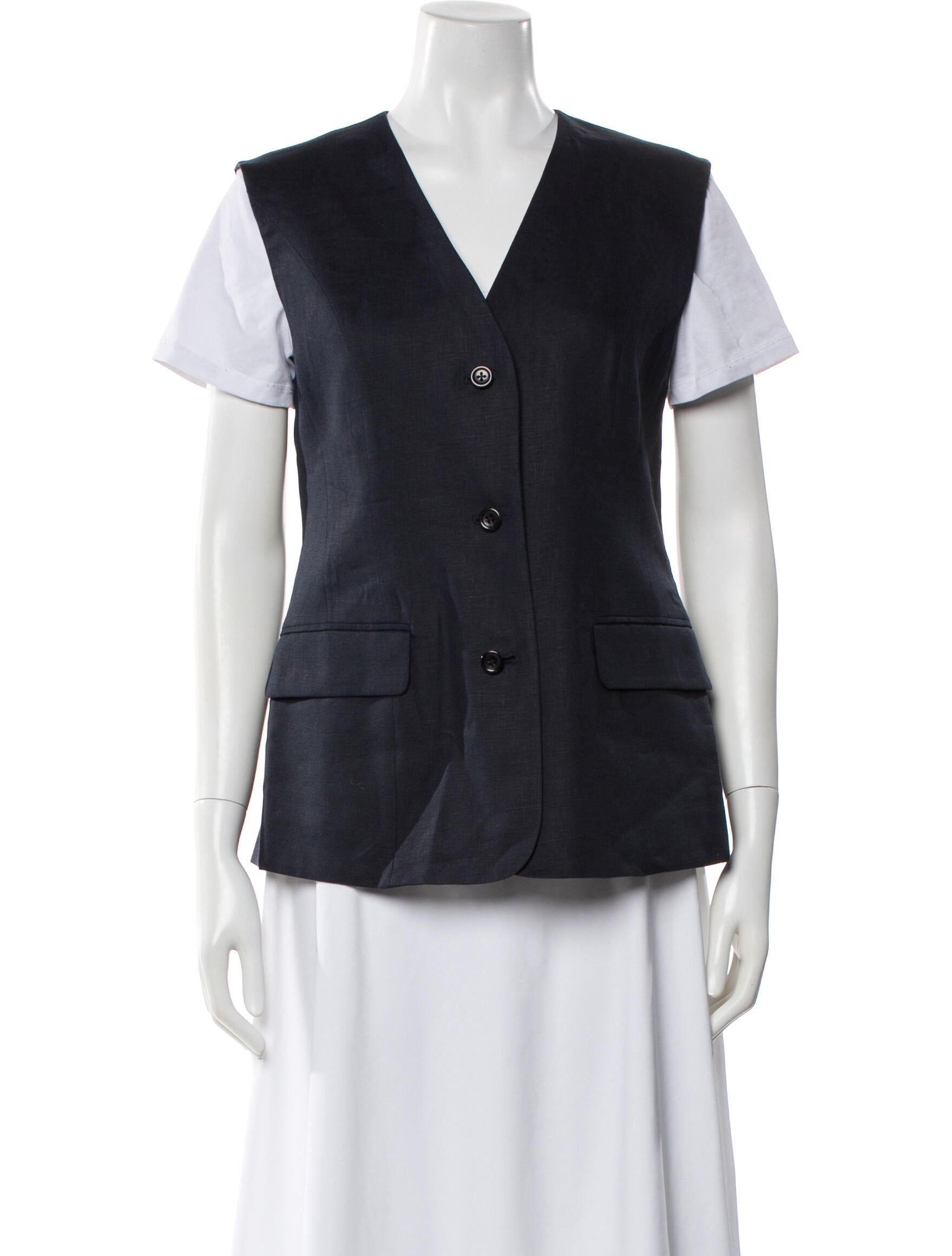 Adeam Linen Vest w/ Tags