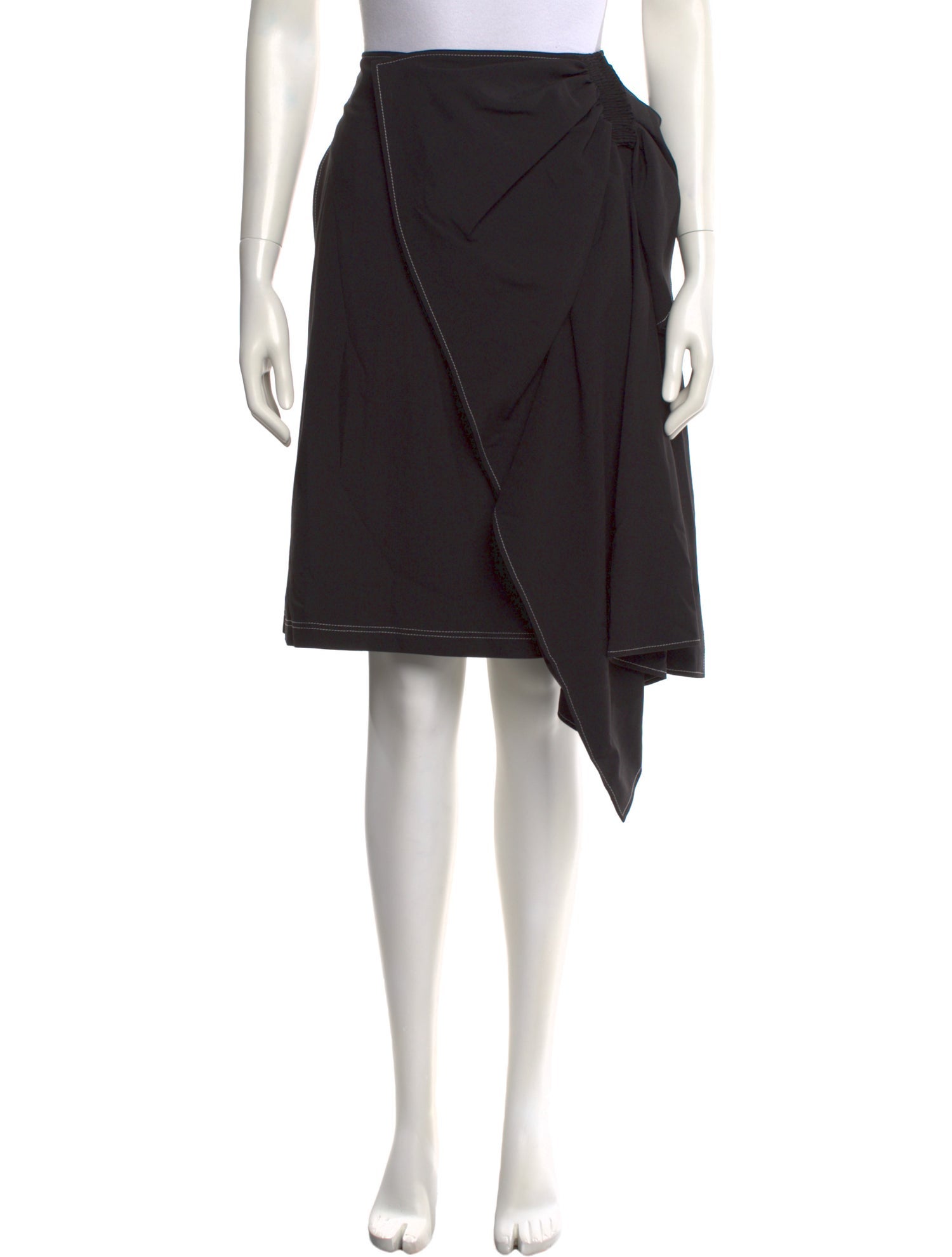 Adeam Bow Accents Knee-Length Skirt w/ Tags