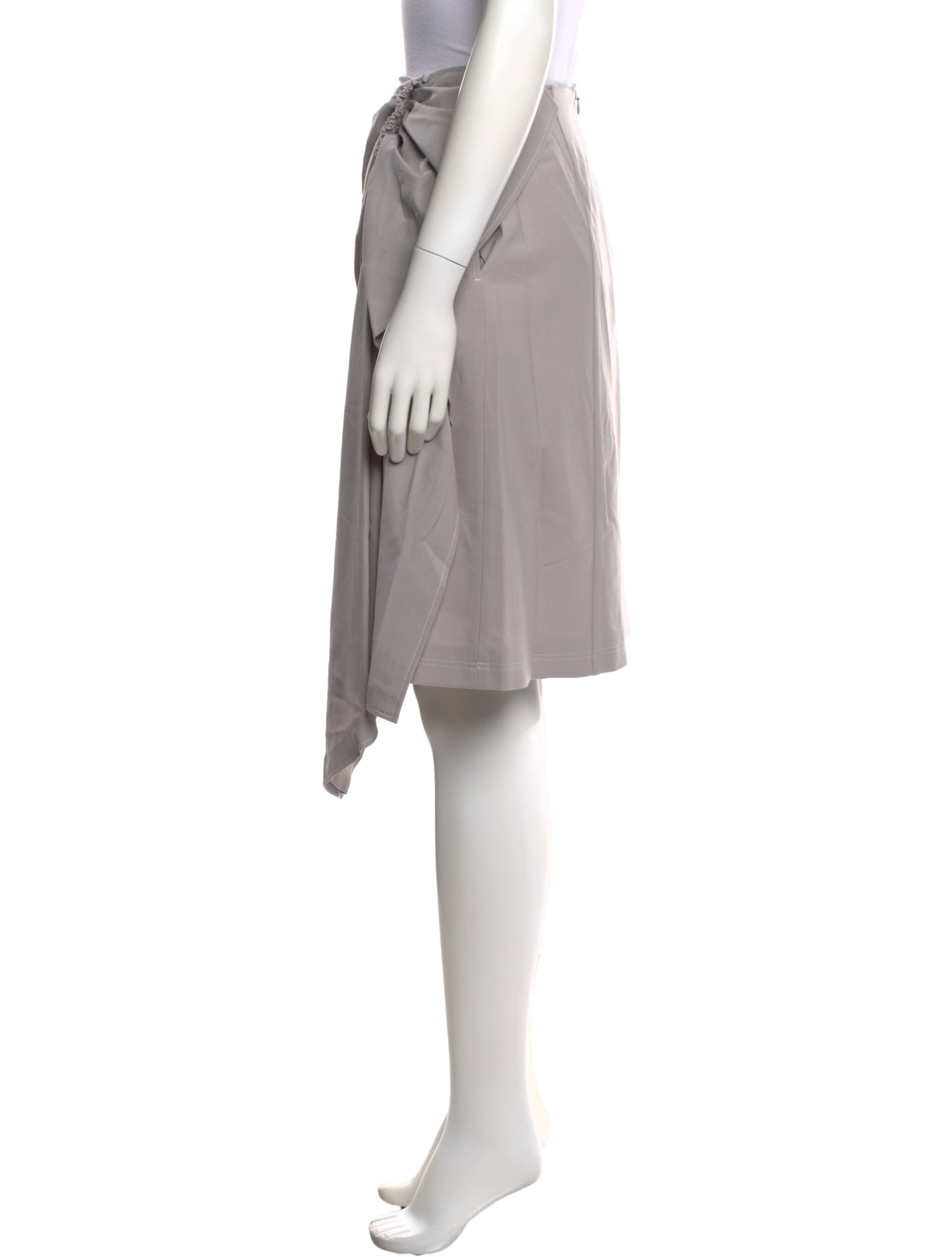 Adeam Ruffle Embellishment Knee-Length Skirt w/ Tags