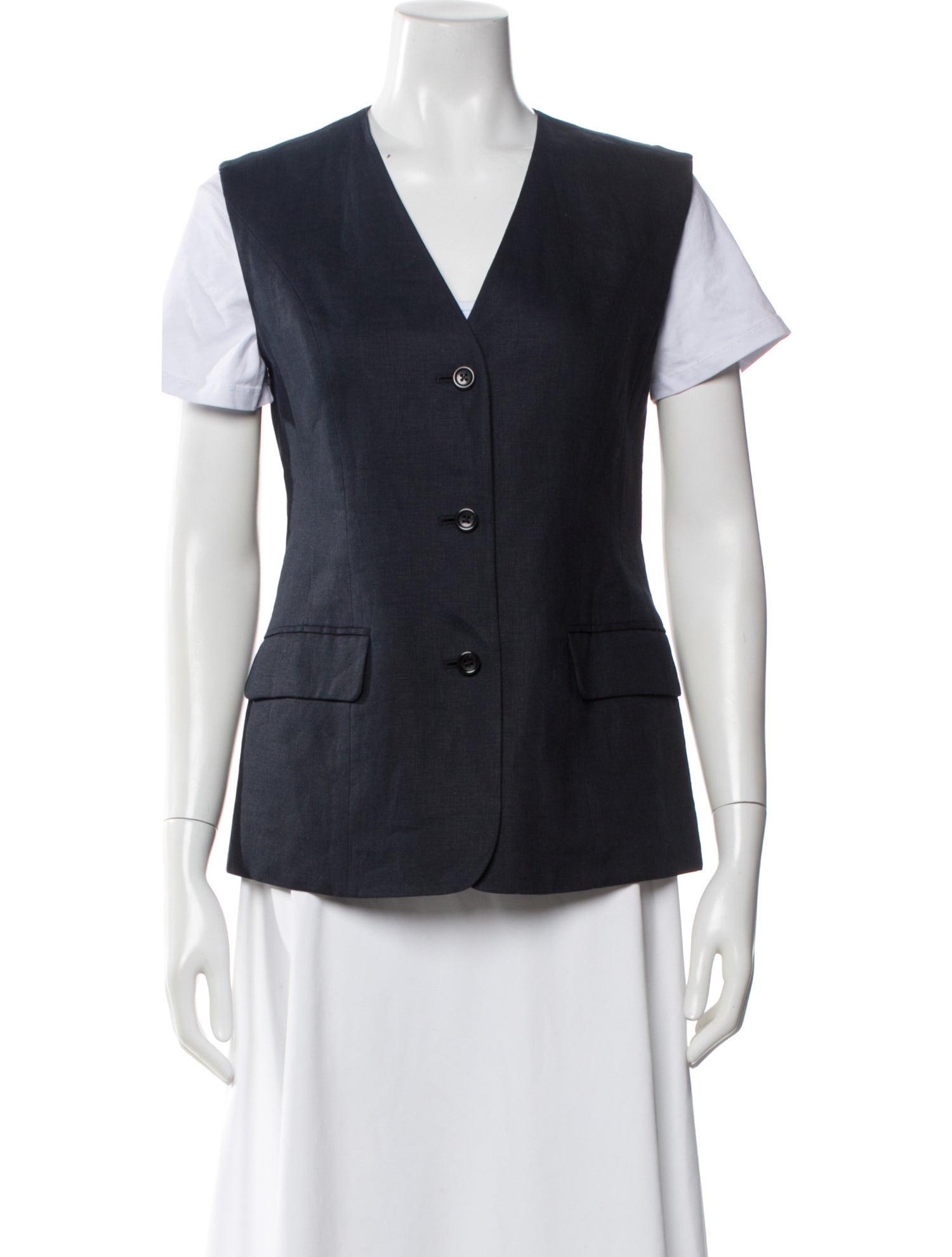 Adeam Linen Vest