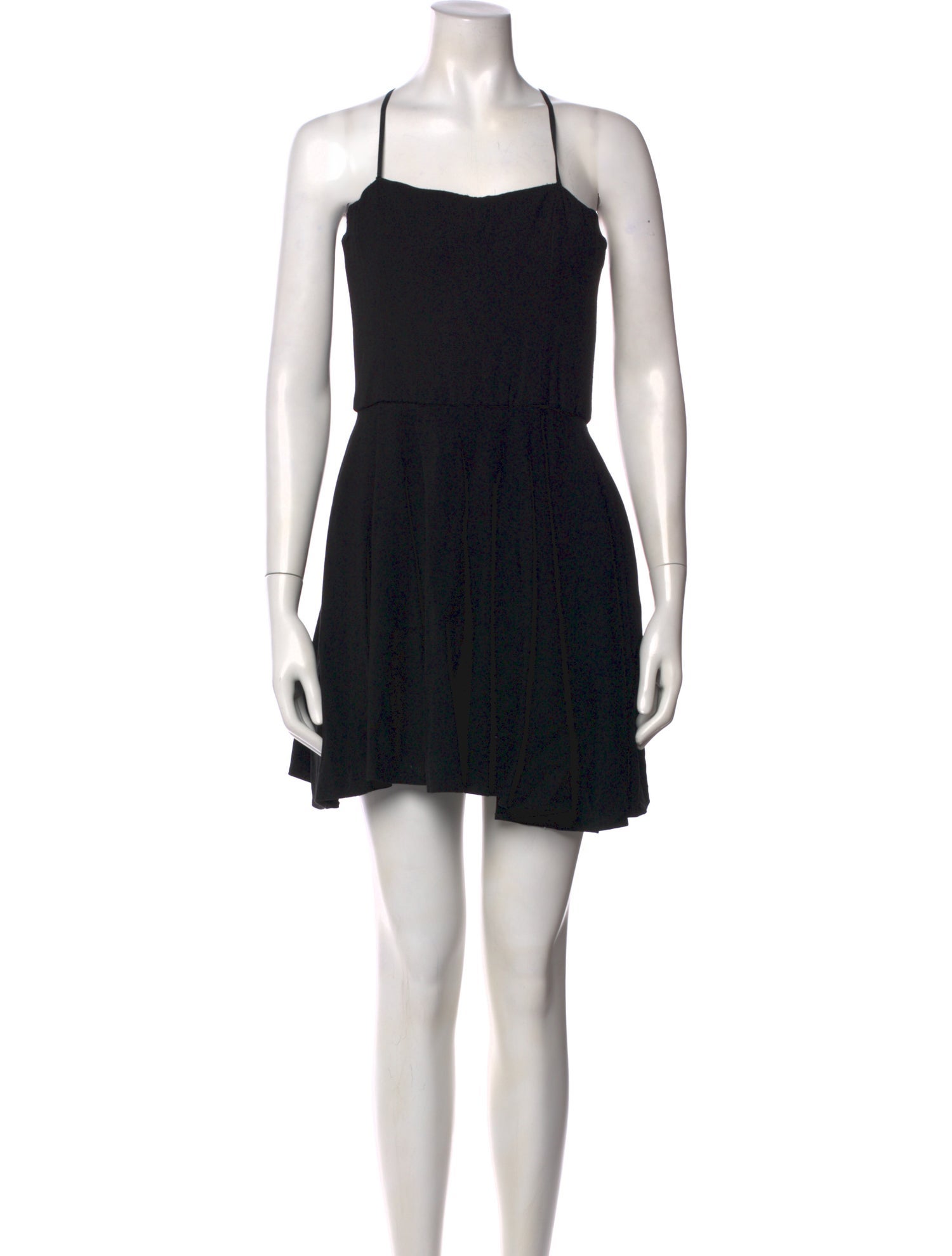 Adeam Square Neckline Mini Dress