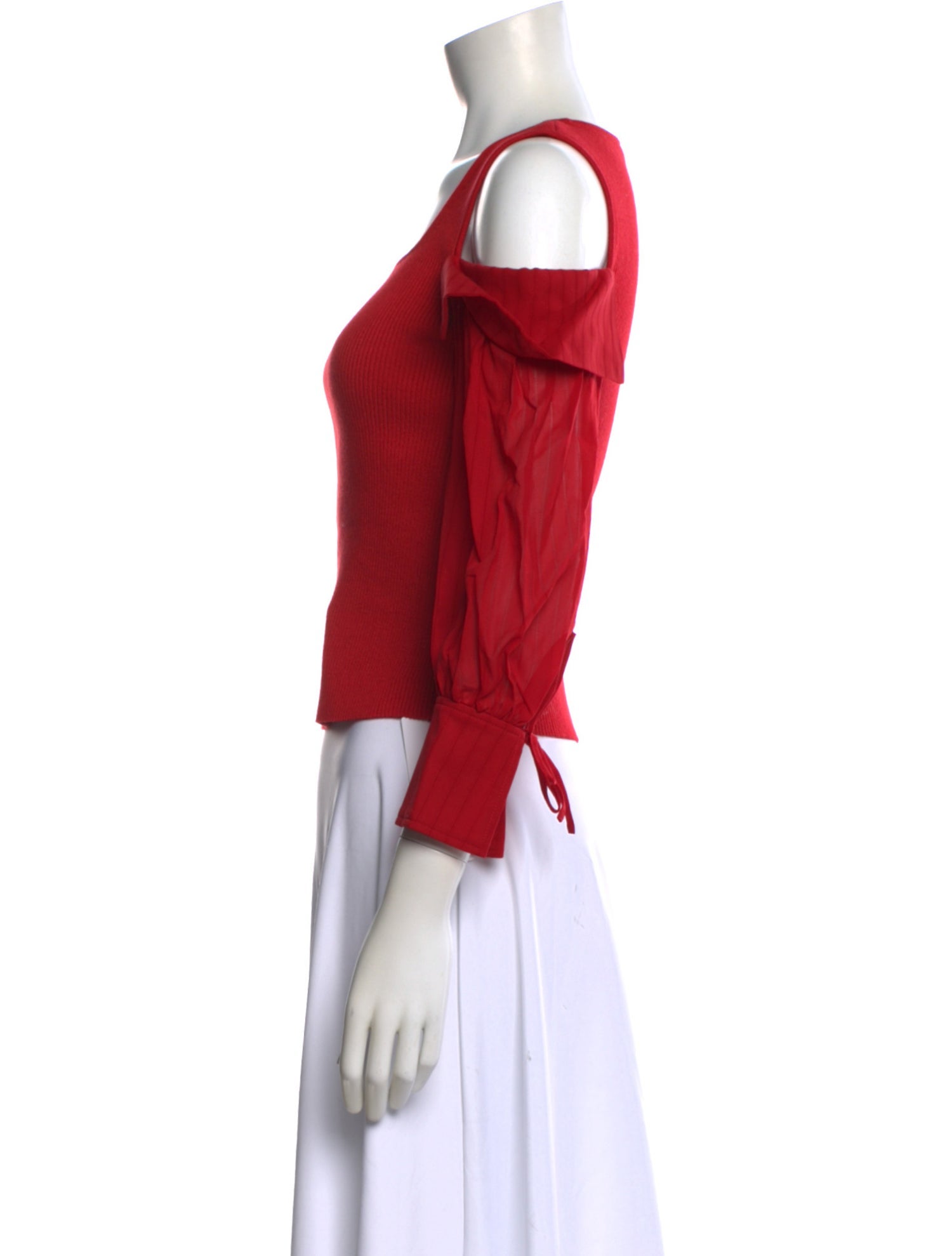 Adeam Square Neckline Long Sleeve Top w/ Tags