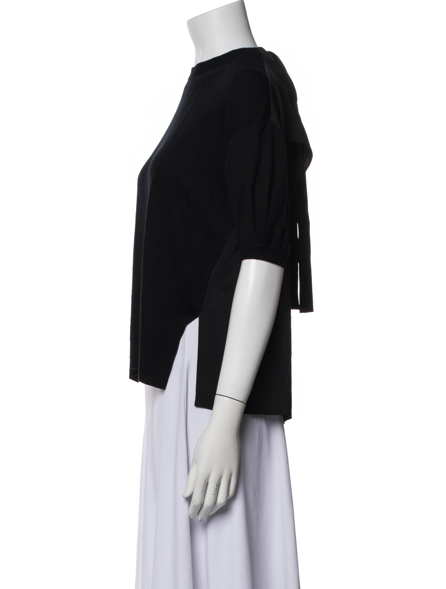 Adeam Crew Neck Short Sleeve Top