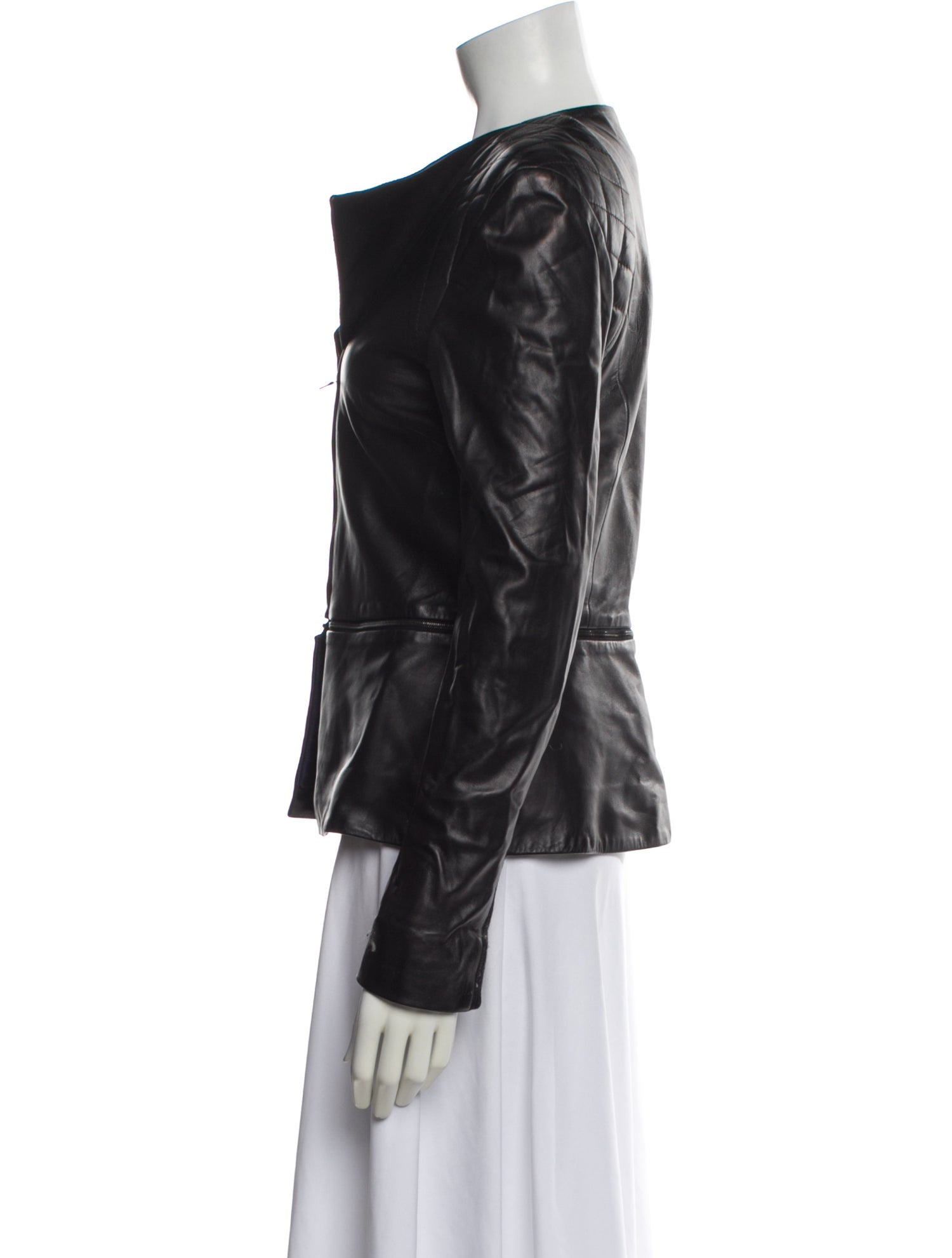 Adeam Leather Biker Jacket