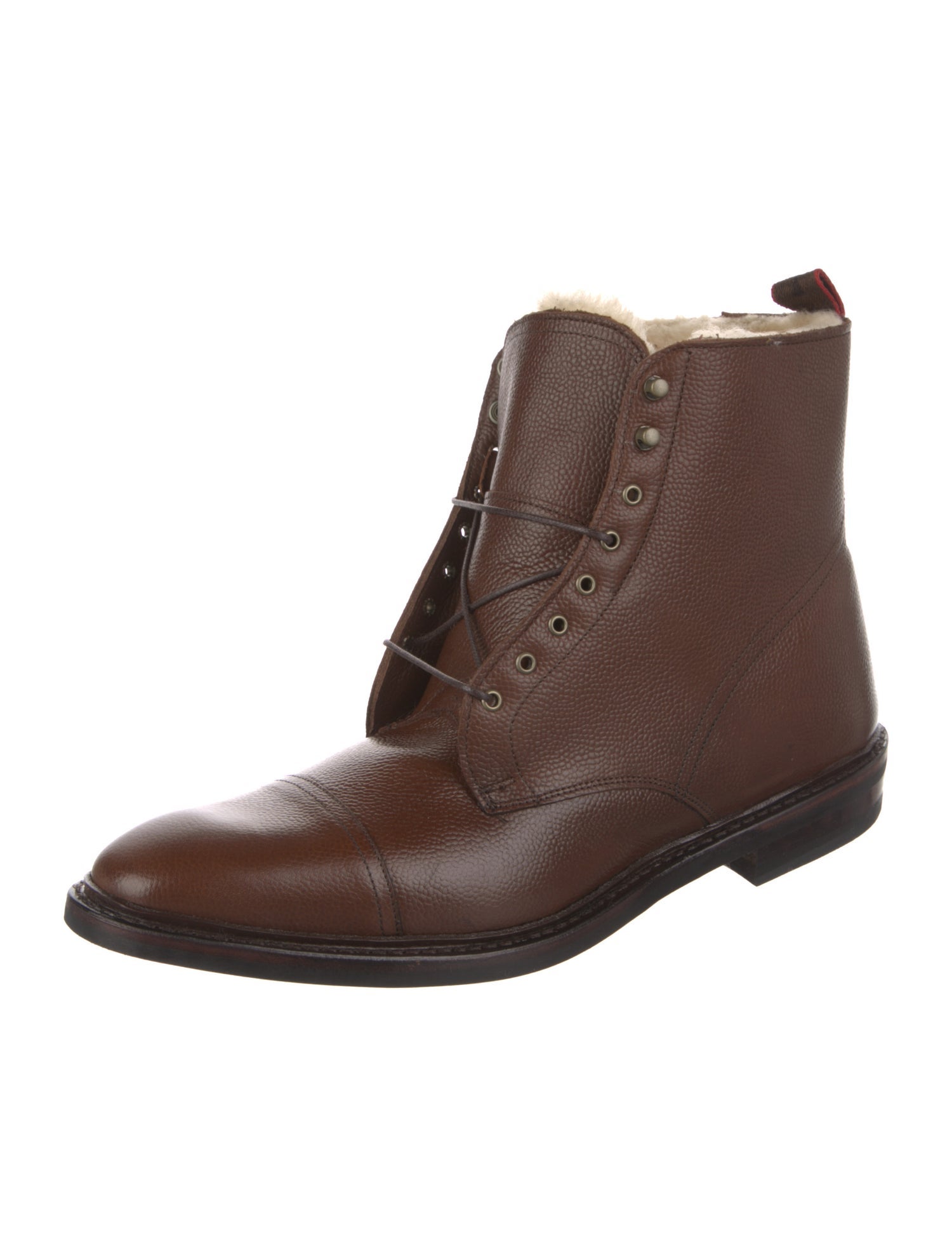 Allen Edmonds Leather Lace-Up Boots
