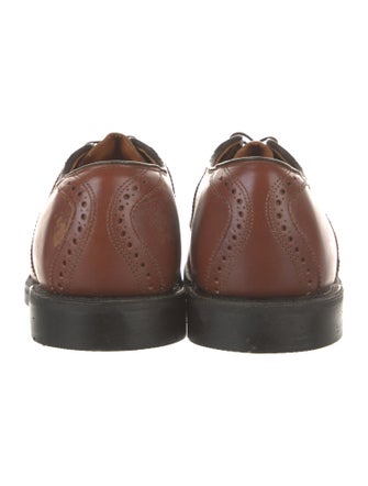 Allen Edmonds Leather Scalloped Accent Oxfords