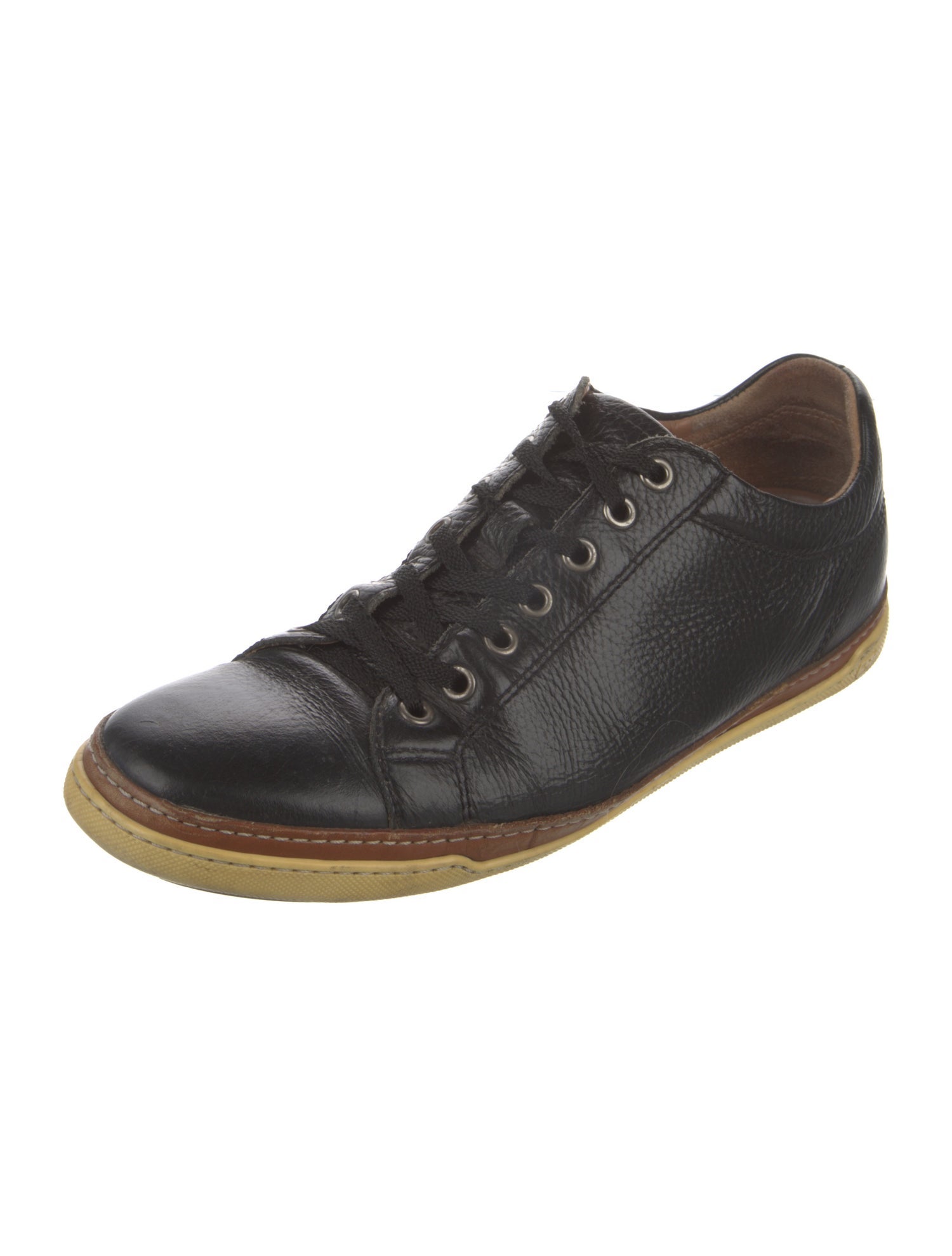 Allen Edmonds Leather Printed Sneakers