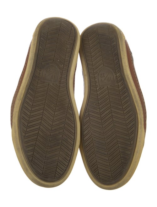 Allen Edmonds Leather Printed Sneakers