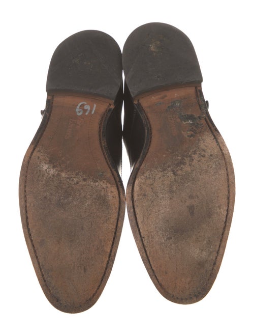 Allen Edmonds Leather Monk Straps