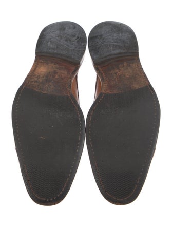 Allen Edmonds Leather Lasercut Accents Monk Straps