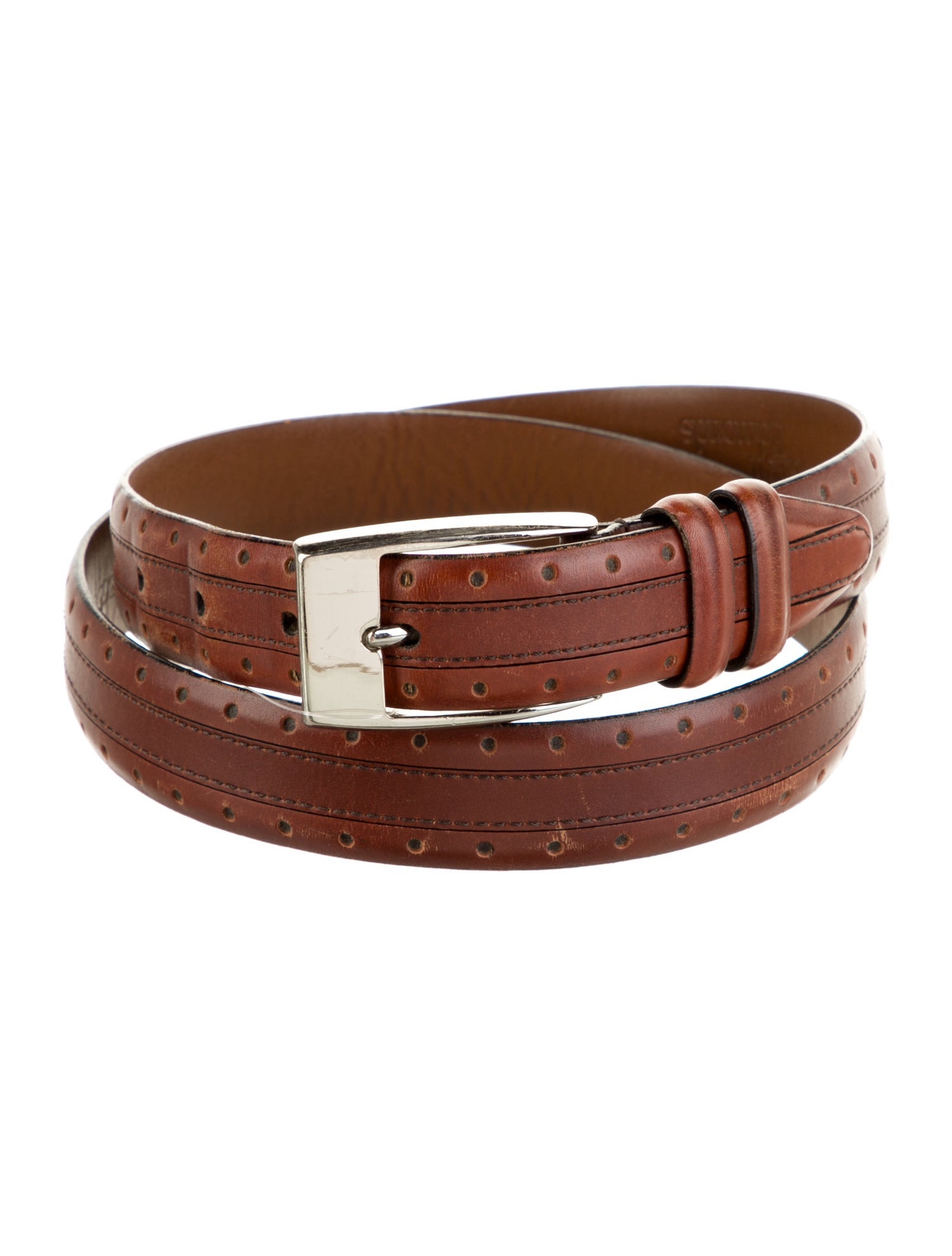 Allen Edmonds Leather Belt