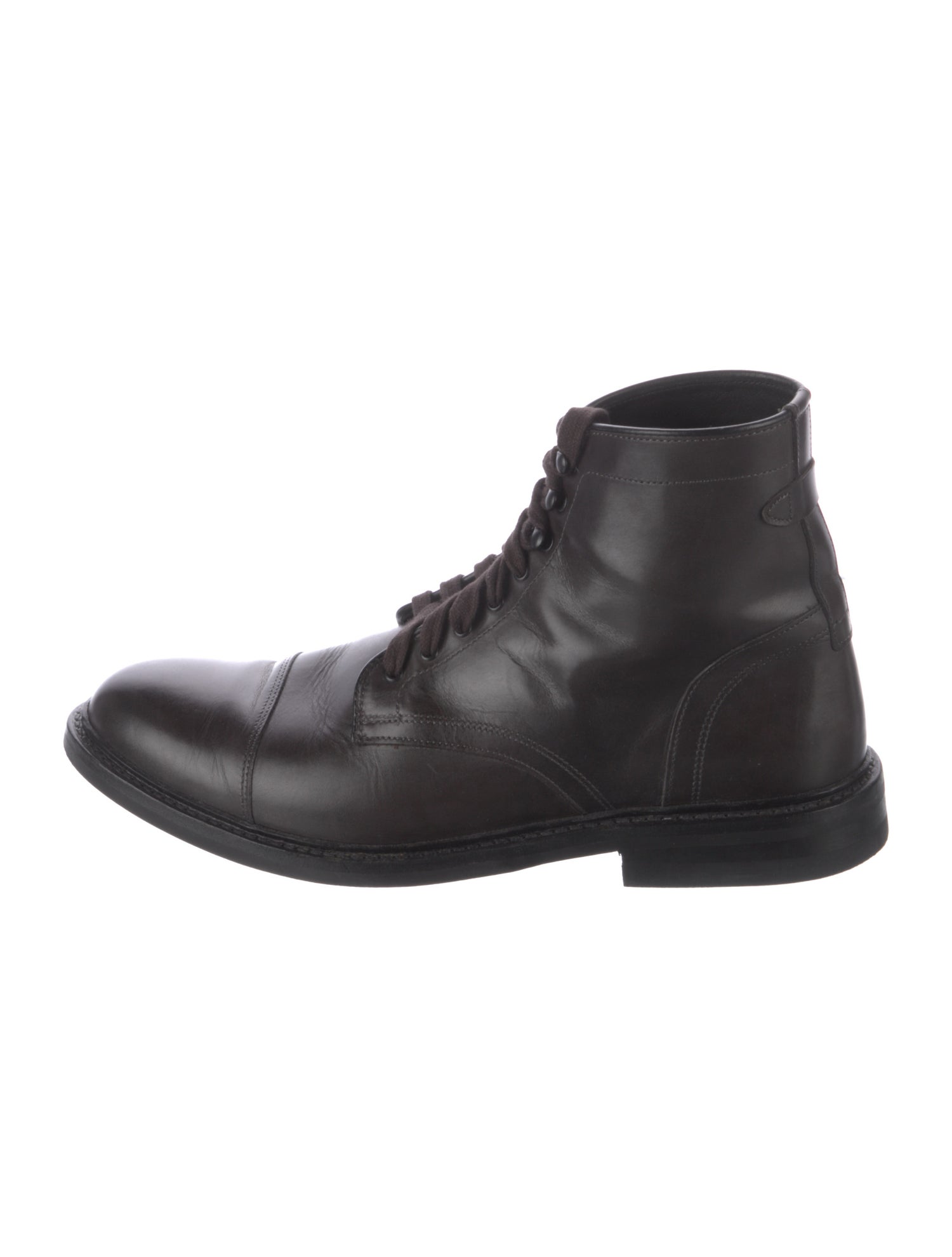 Allen Edmonds Leather Combat Boots