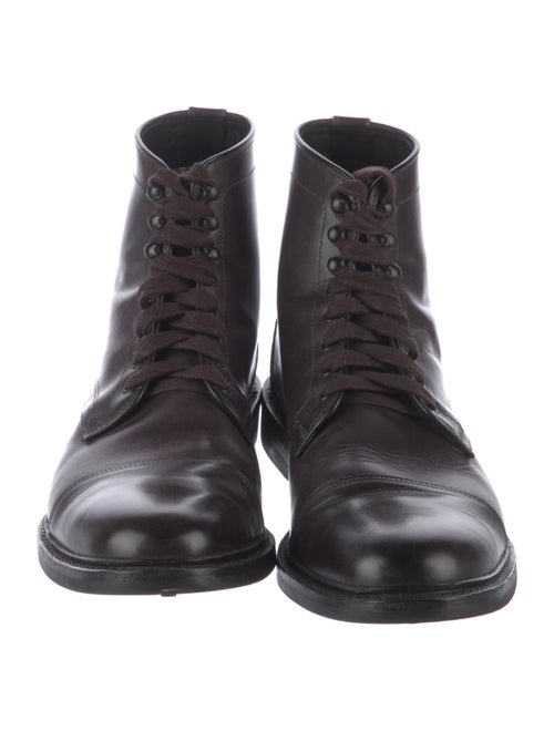 Allen Edmonds Leather Combat Boots