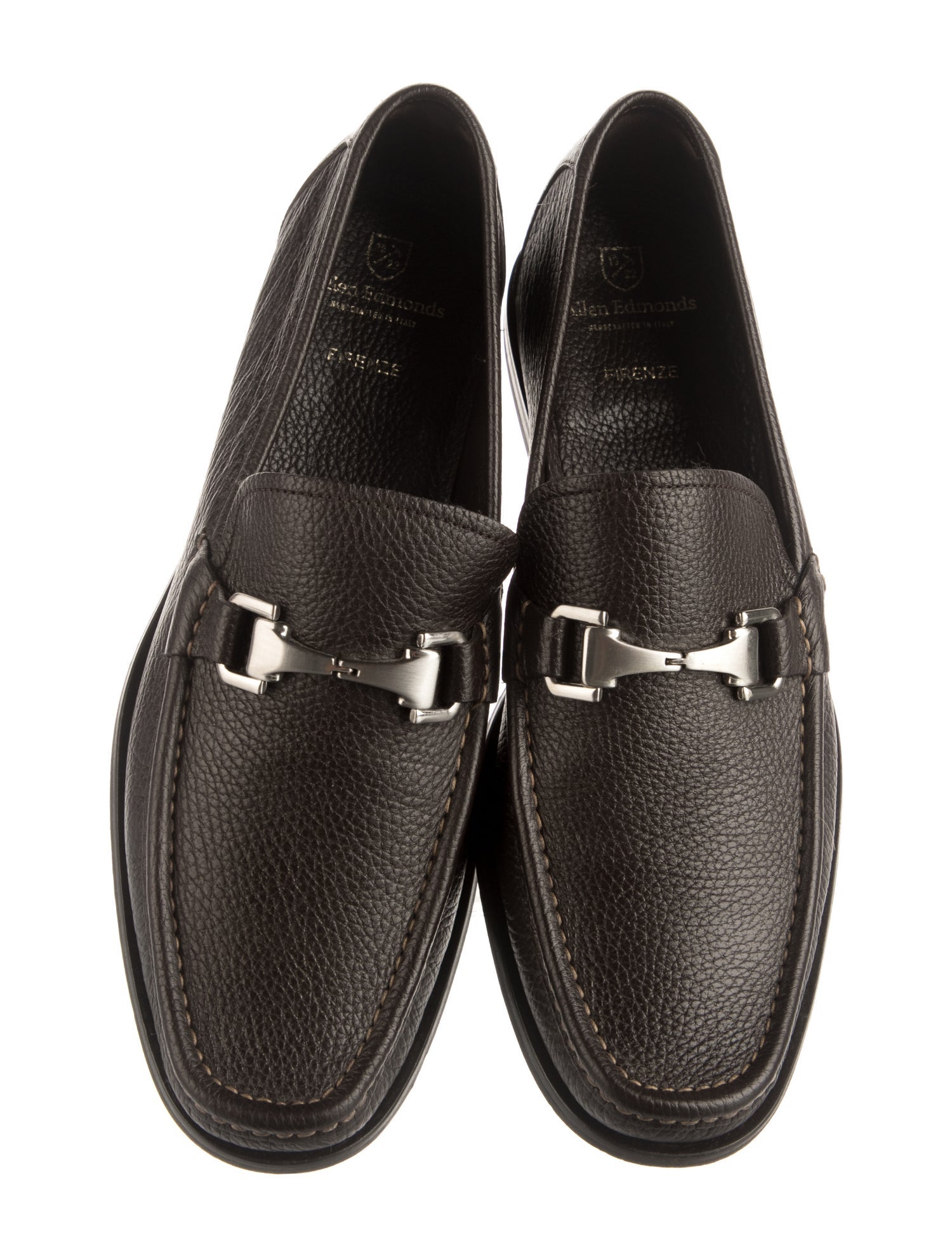Allen Edmonds Horsebit Accent Leather Dress Loafers