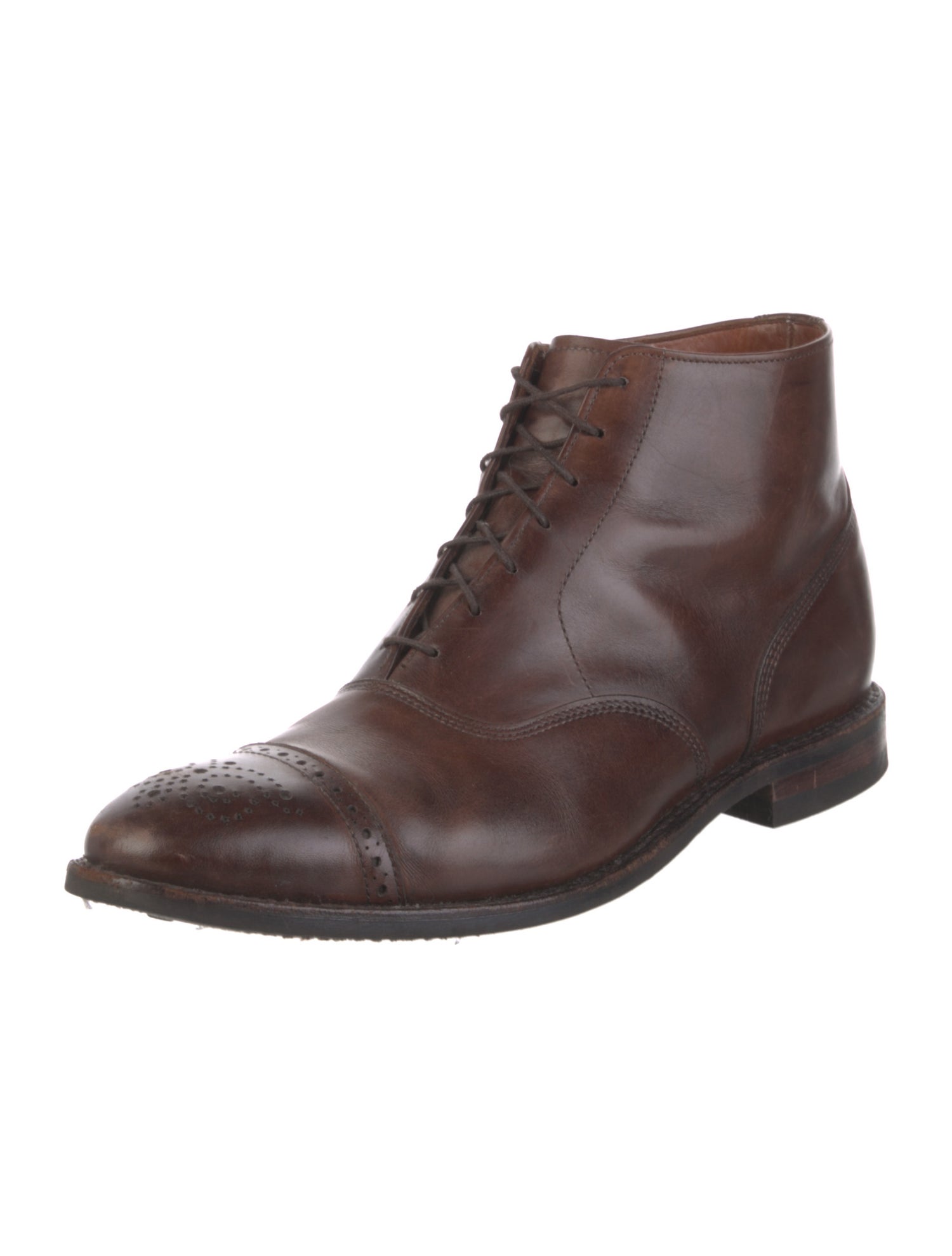 Allen Edmonds Leather Lace-Up Boots