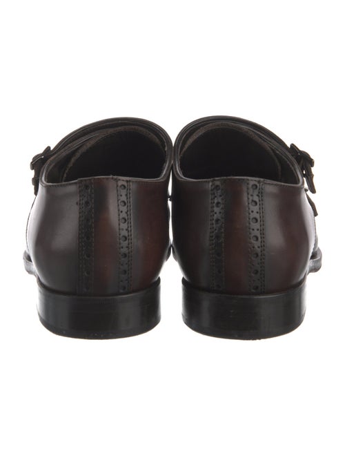 Allen Edmonds Leather Monk Straps