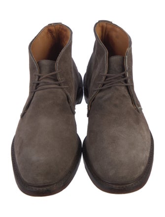 Allen Edmonds Suede Lace-Up Boots