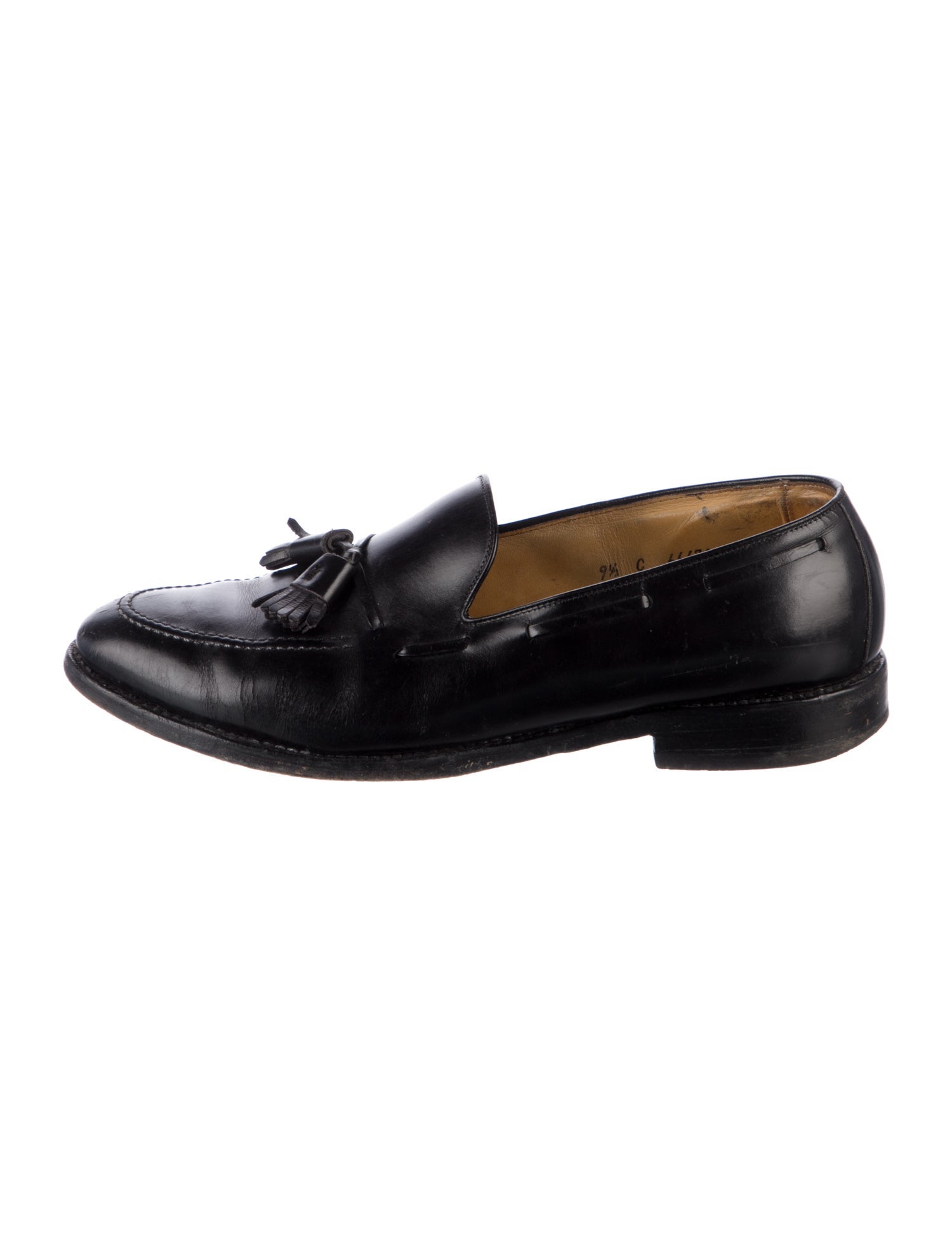 Allen Edmonds Leather Tassel Accents Dress Loafers