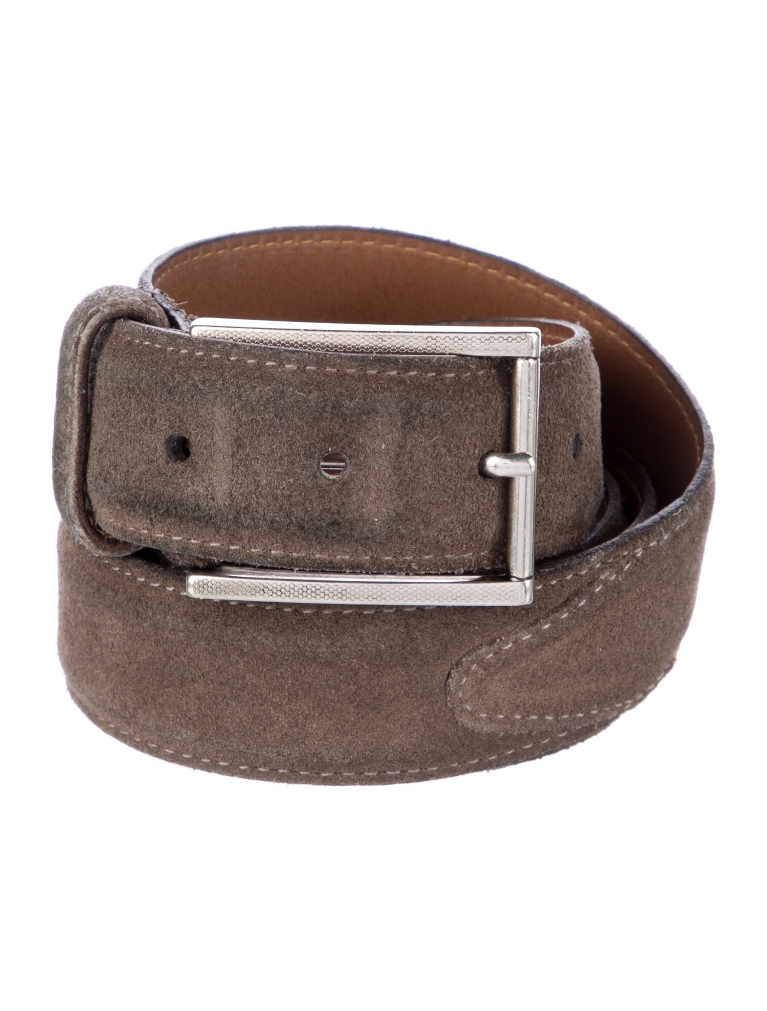 Allen Edmonds Suede Belt