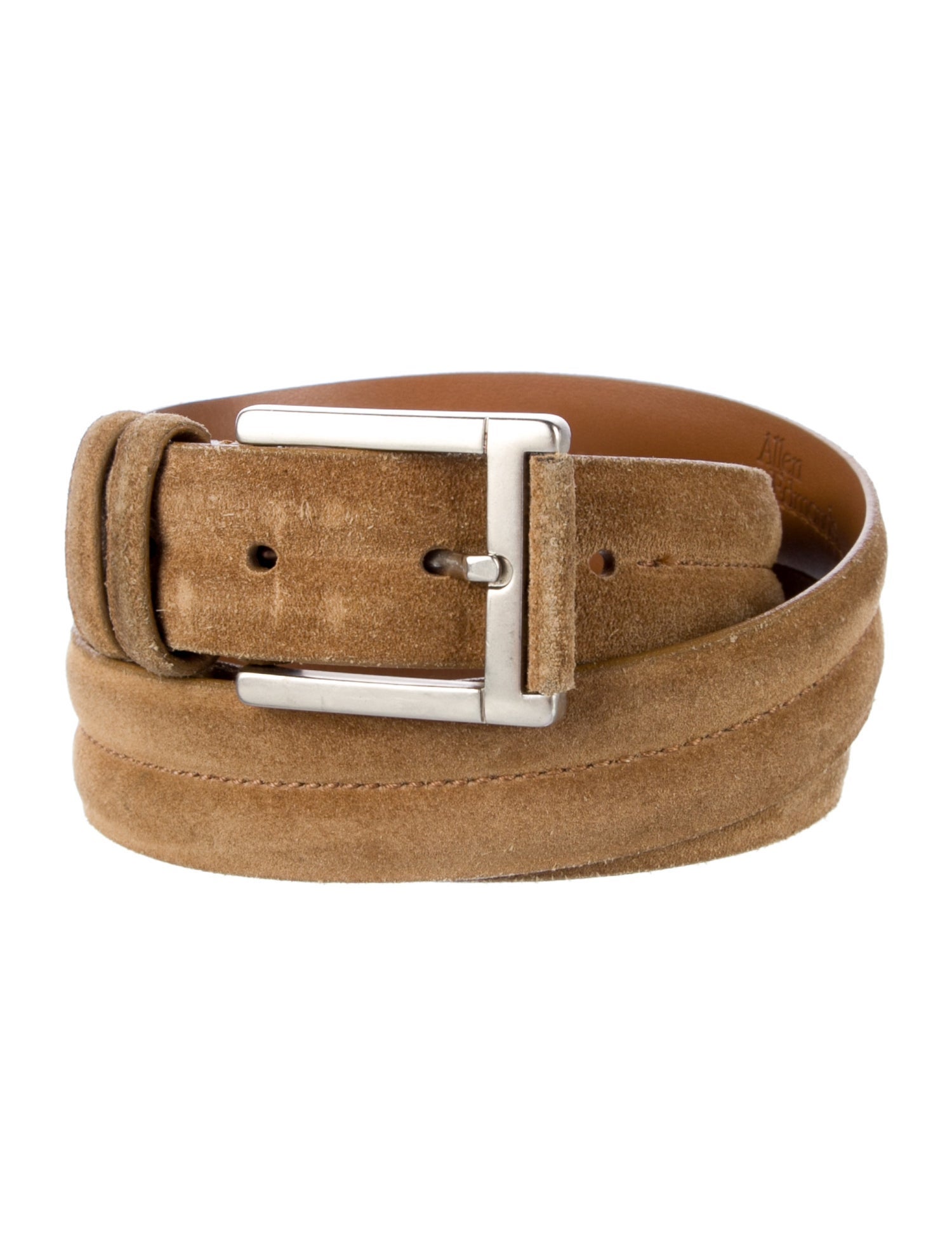 Allen Edmonds Suede Belt