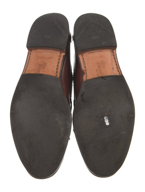 Allen Edmonds Leather Fringe Trim Accent Loafers