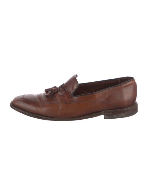 Allen Edmonds Leather Tassel Accents Dress Loafers