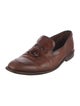 Allen Edmonds Leather Tassel Accents Dress Loafers