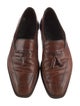 Allen Edmonds Leather Tassel Accents Dress Loafers
