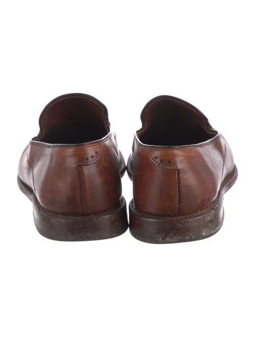 Allen Edmonds Leather Tassel Accents Dress Loafers