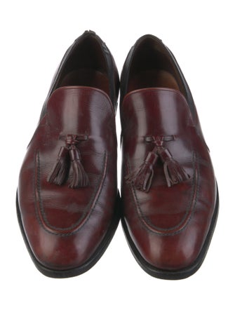 Allen Edmonds Leather Tassel Accents Loafers