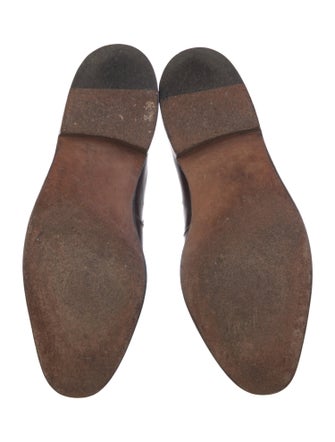 Allen Edmonds Leather Tassel Accents Loafers