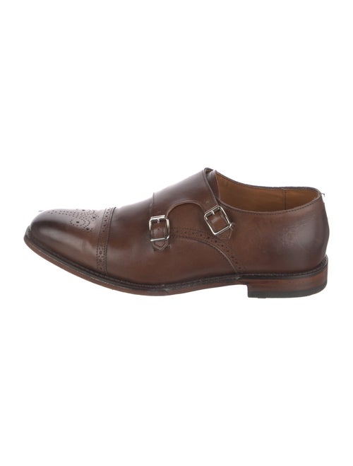 Allen Edmonds Leather Lasercut Accents Monk Straps