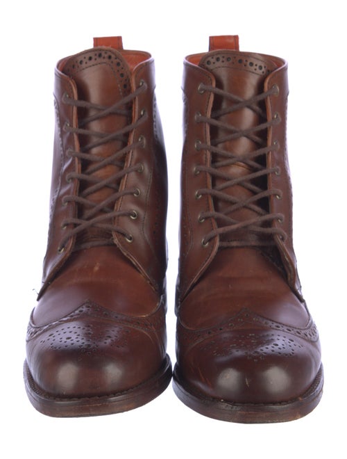 Allen Edmonds Leather Lace-Up Boots