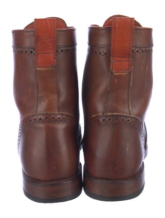 Allen Edmonds Leather Lace-Up Boots