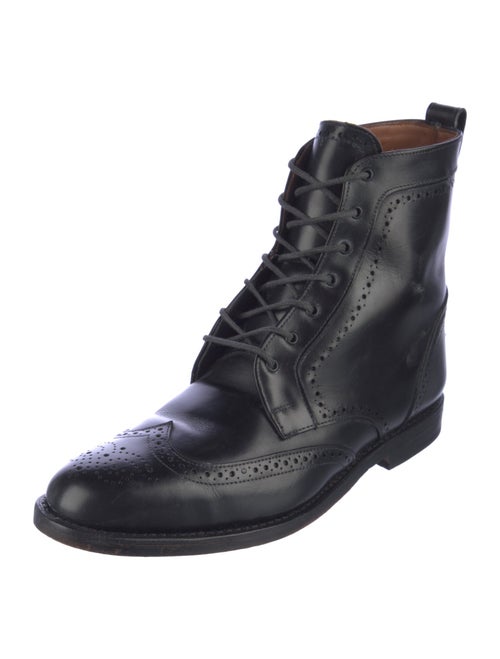Allen Edmonds Leather Combat Boots