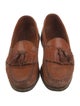 Allen Edmonds Leather Tassel Accents Loafers